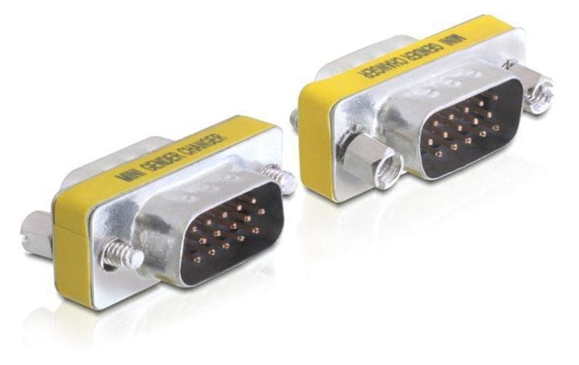 Gender Changer Adapter VGA: DB15M-DB15M