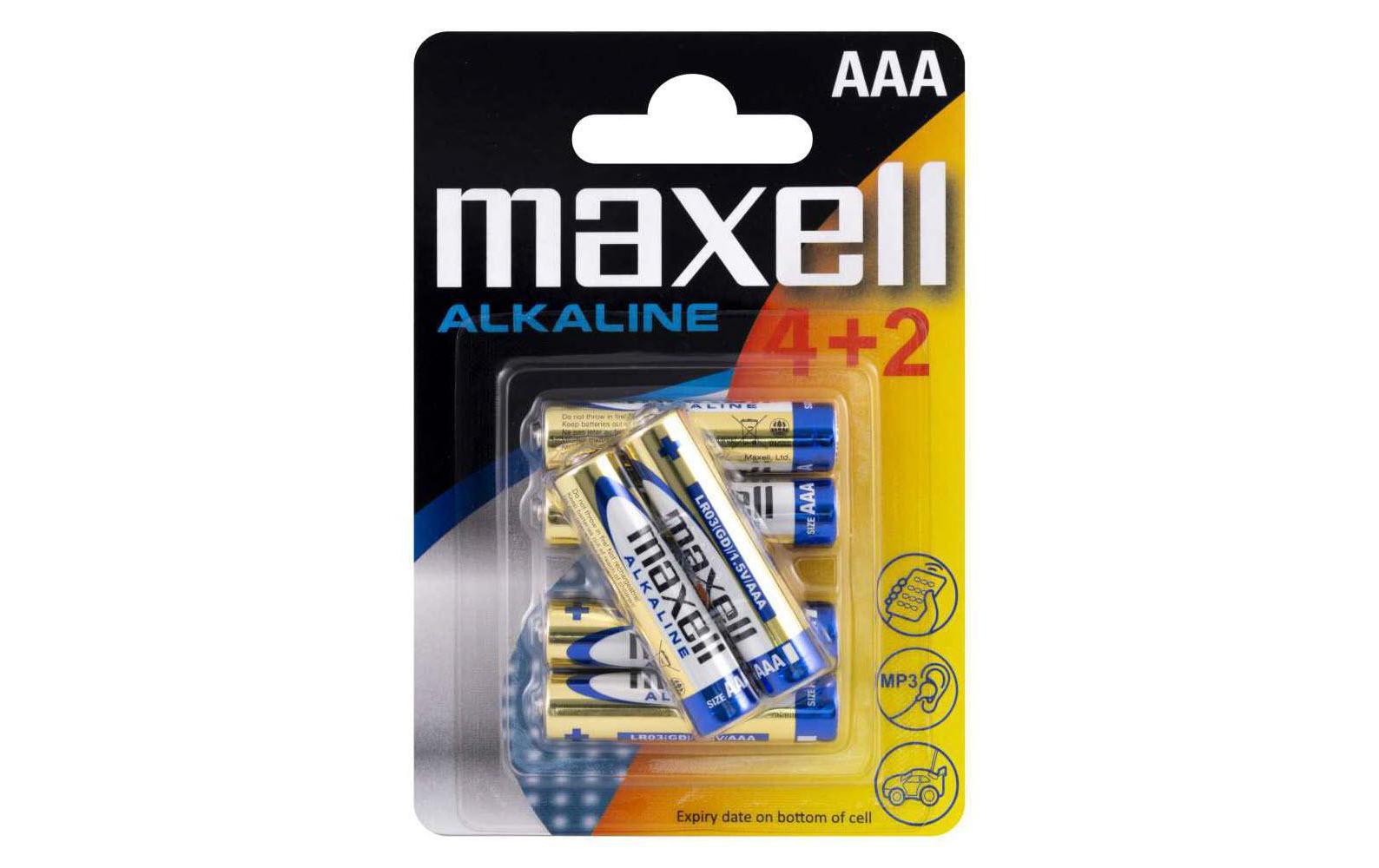 Maxell Europe LTD., Batterie Alkaline AAA ,