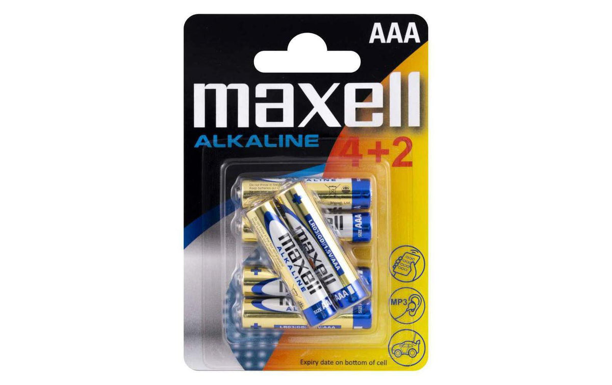 Maxell Europe LTD., Batterie Alkaline AAA ,
