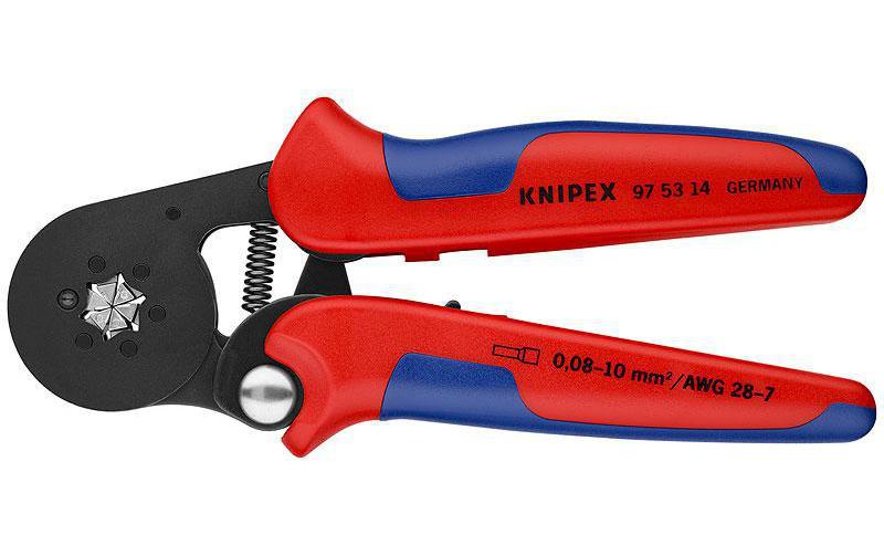 Knipex Selbsteinstellende Crimpzange 180 mm