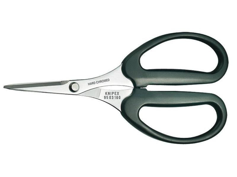 Knipex | Schere für Fasern aus KEVLAR 160 mm | mit Kunststoff umspritzt
