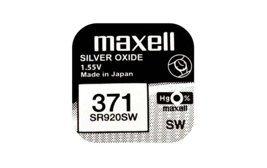 Maxell  Knopfzelle SR920SW, 10er Pack