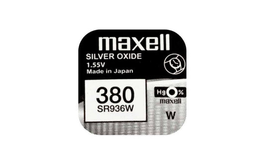 Maxell  Knopfzelle SR936W, 10er Pack