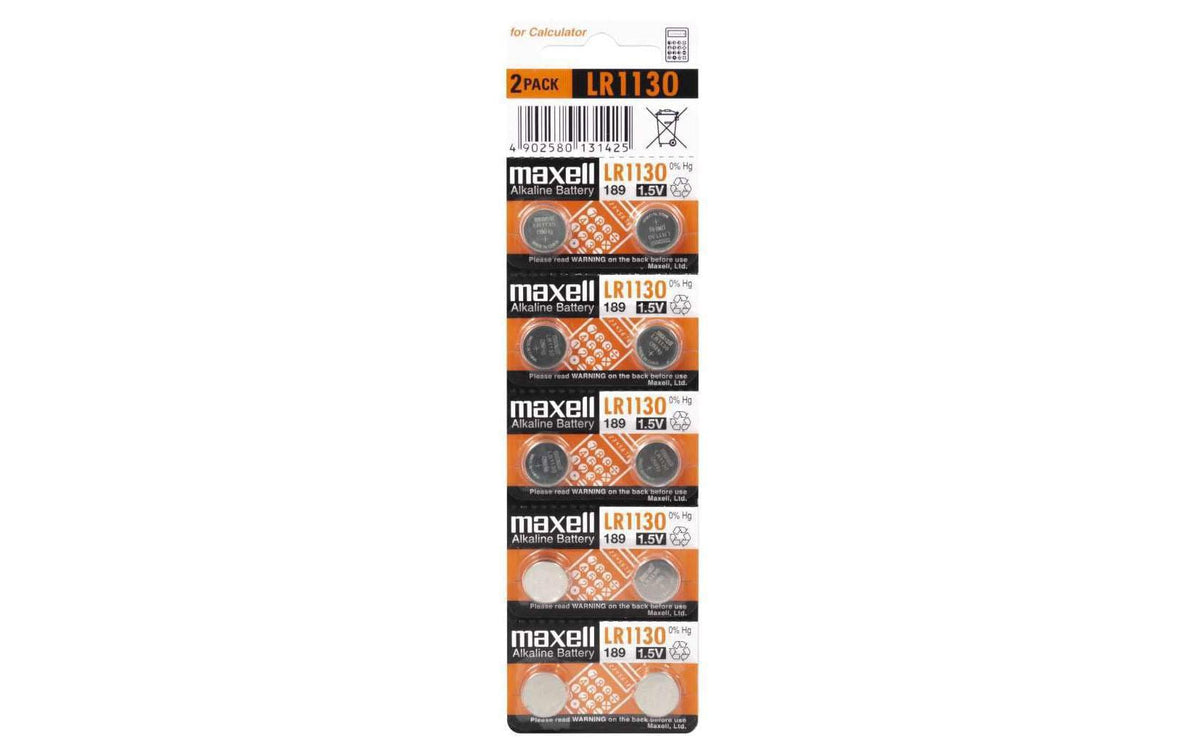 Maxell  Knopfzelle LR1130 10er