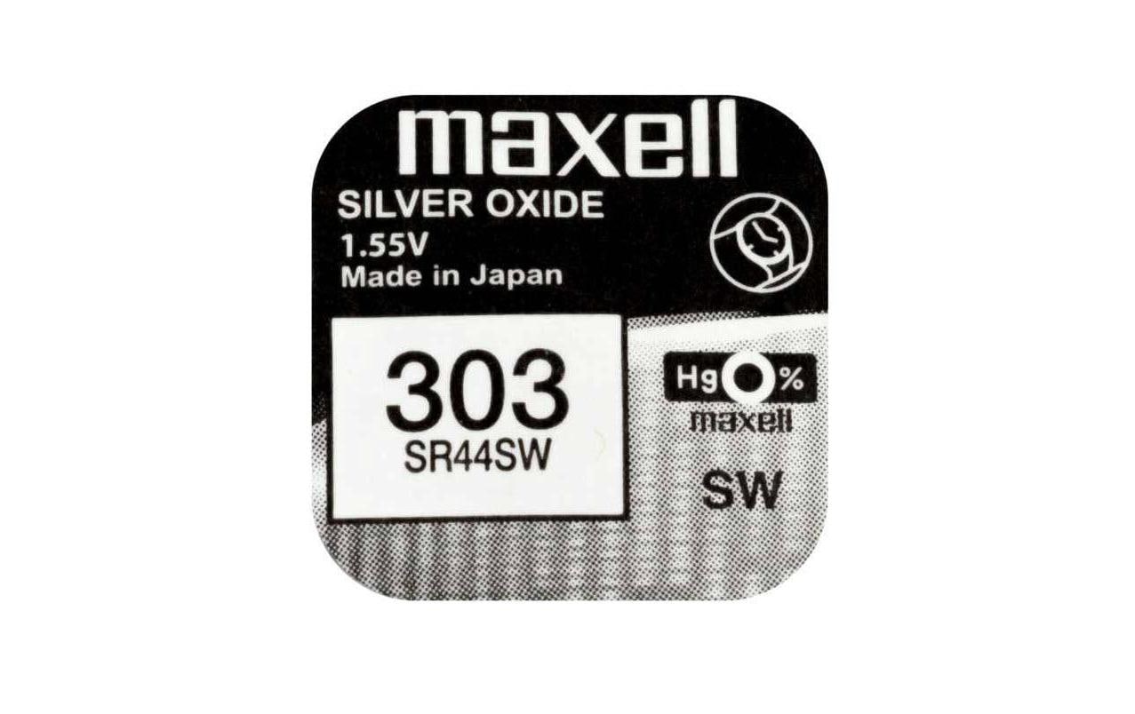 Maxell  Knopfzelle SR44SW, 10er Pack