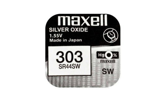Maxell  Knopfzelle SR44SW, 10er Pack
