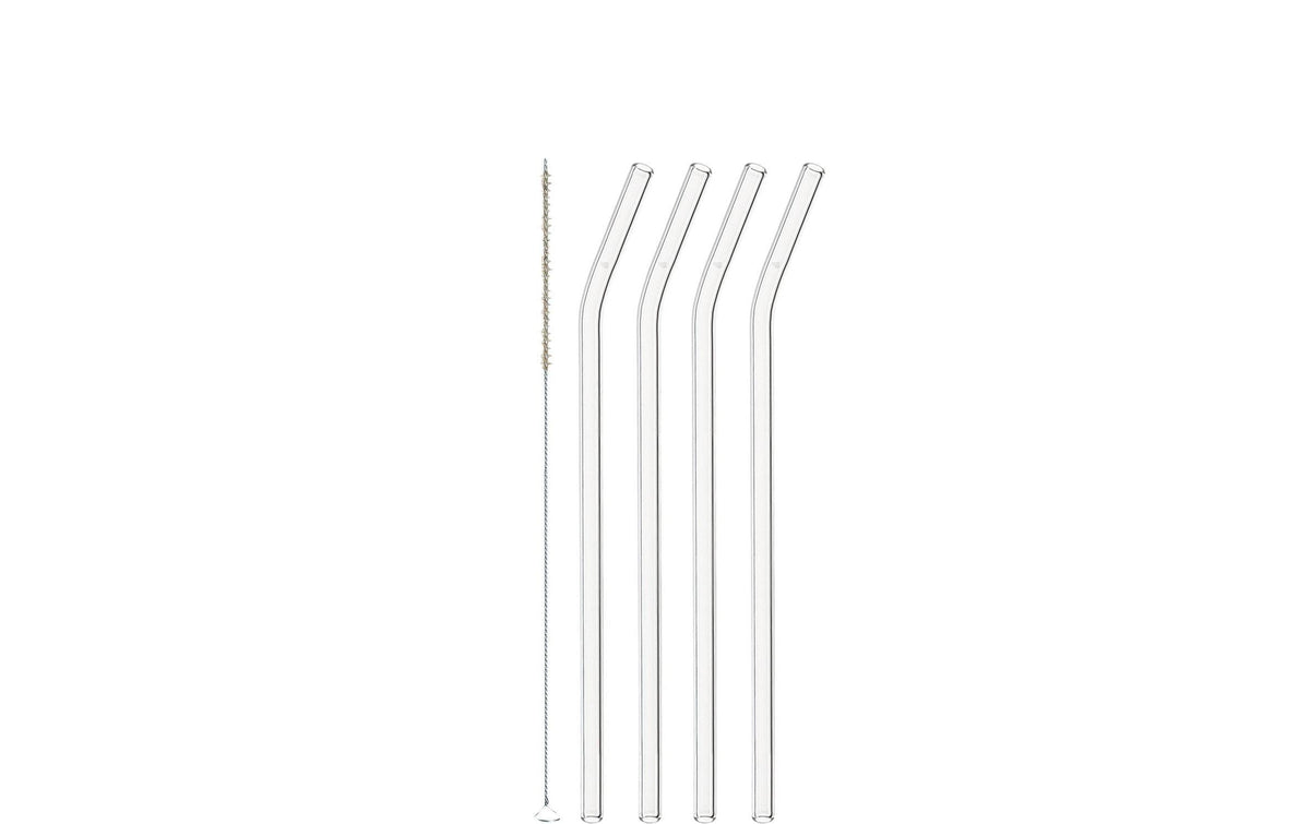 Leonardo Glas Strohalm 4er Set Ciao 23cm