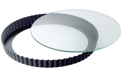 Kaiser Quicheform mit Glas-Hebeboden 28cm
