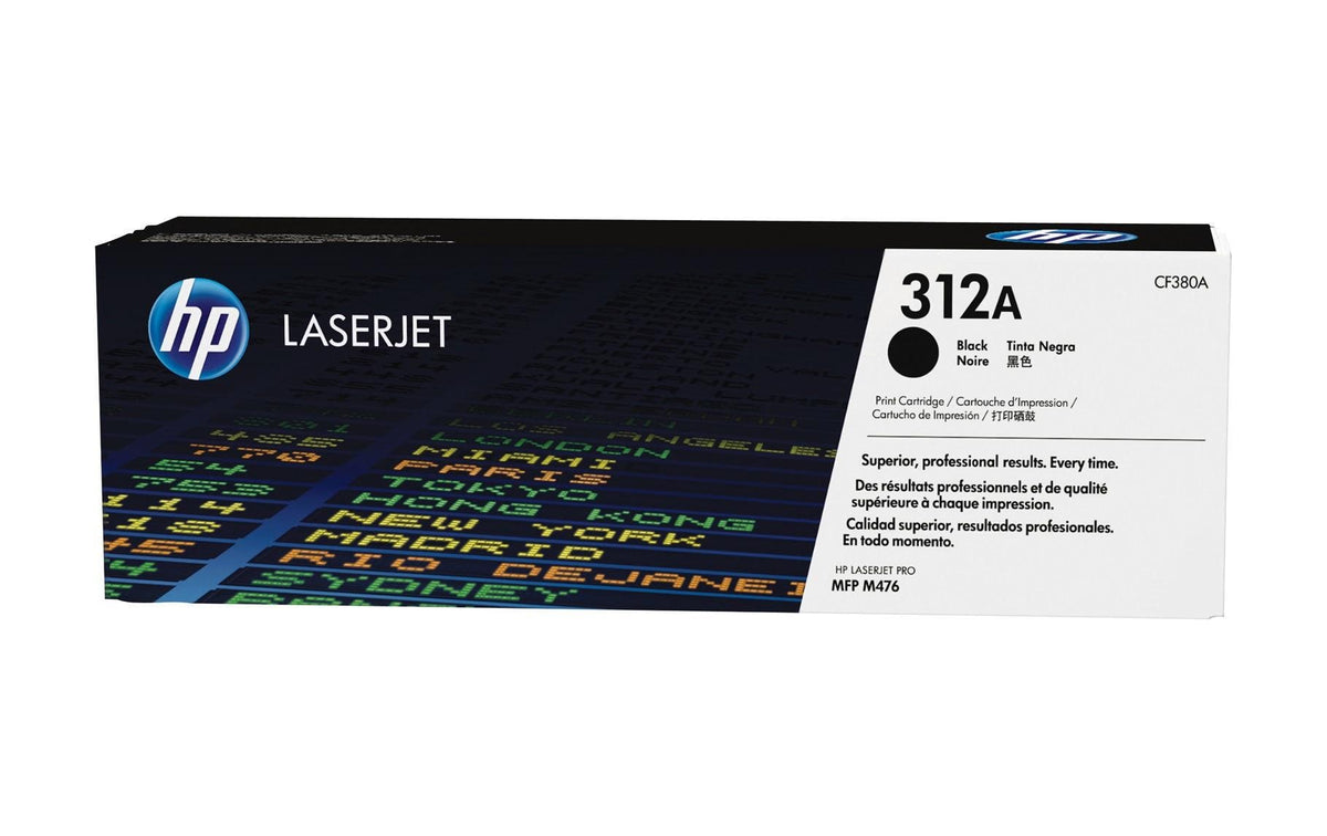 HP, Toner Nr. 312A (CF380A) Black