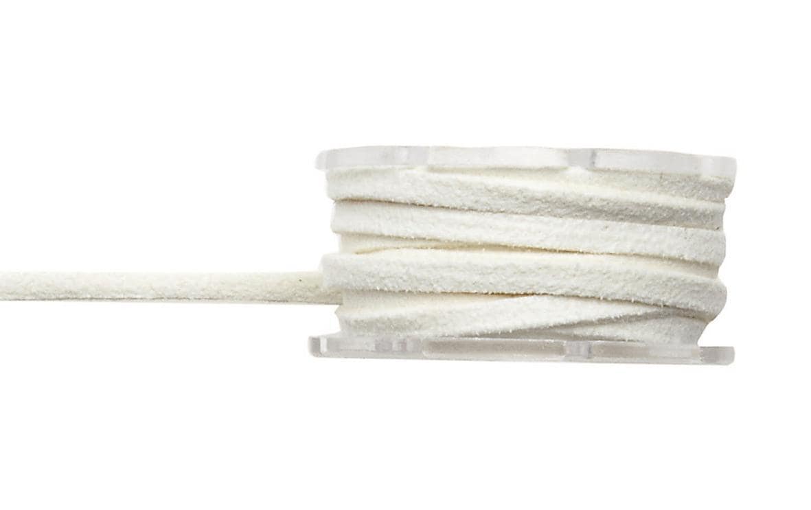 Glorex, Lederband Velour 3 mm x 2 m, Beige