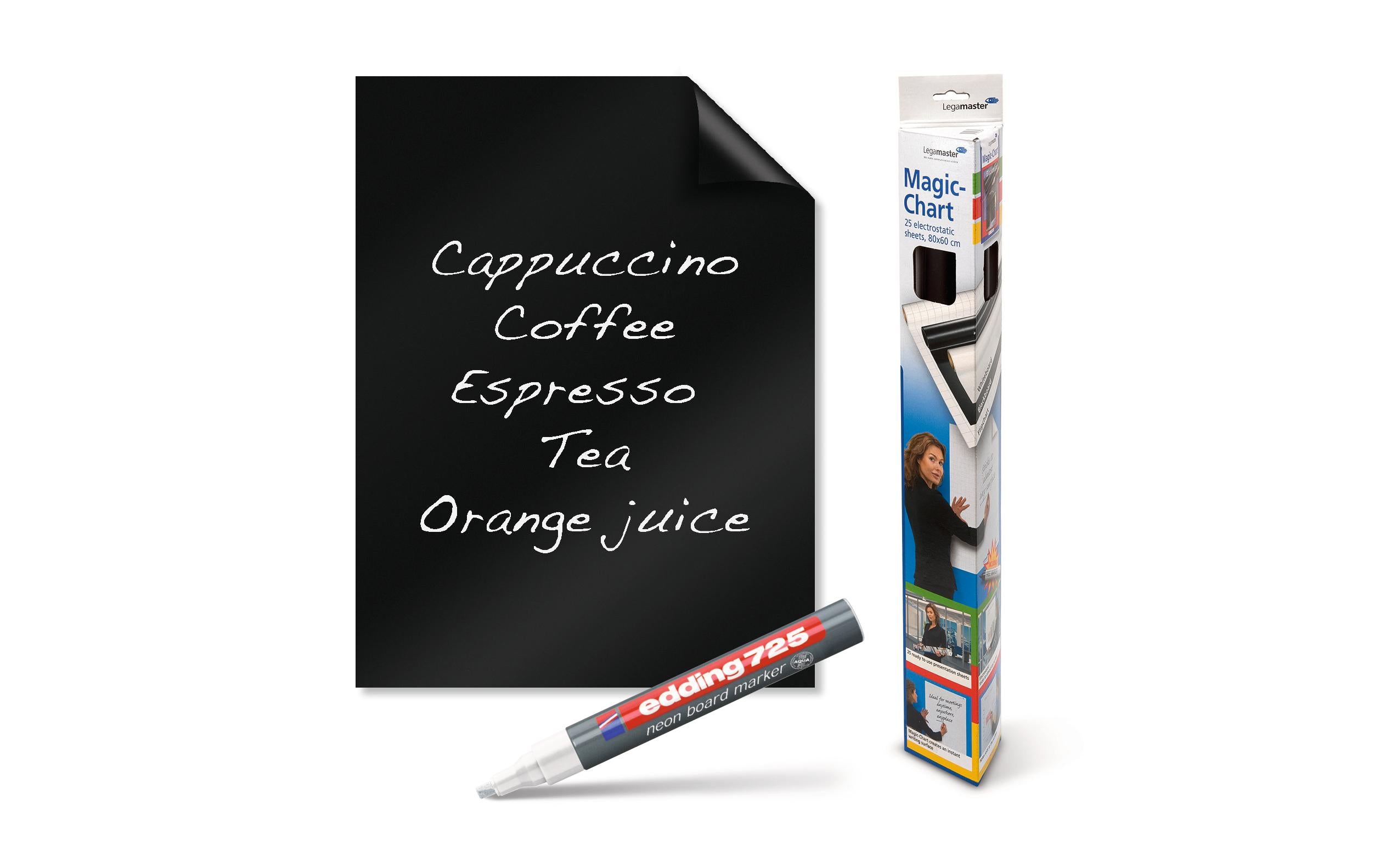 Legamaster MagicChart Blackboard