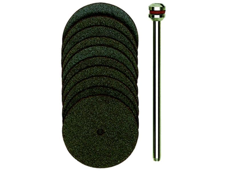 Proxxon | Trennscheibe 22.0 mm m. Träger | 10 Trennscheiben mit Träger