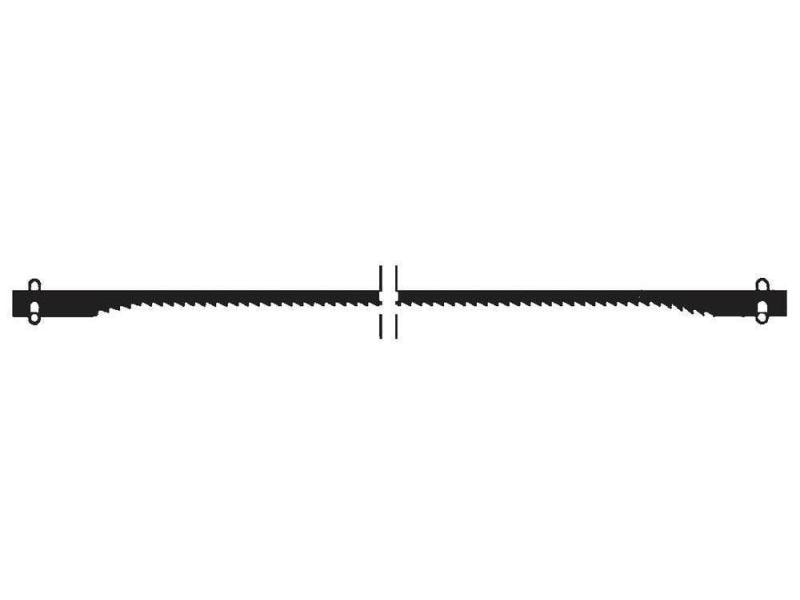 Proxxon | Sägeblatt fein verzahnt | 12 Blätter zu DSH, 25 Z auf 25 mm