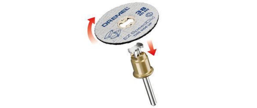 DREMEL EZ SpeedClic Starter-Set SC406