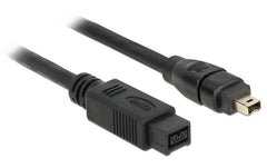 Delock | FireWire-Kabel 400Mbps 9Pin-4Pin | 1 m