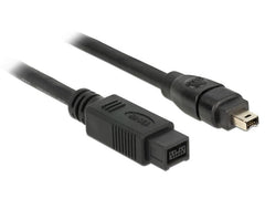 Delock | FireWire-Kabel 400Mbps 9Pin-4Pin | 1 m