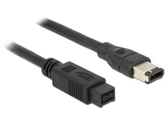 Delock | FireWire-Kabel 400Mbps 9Pin-6Pin | 2 m