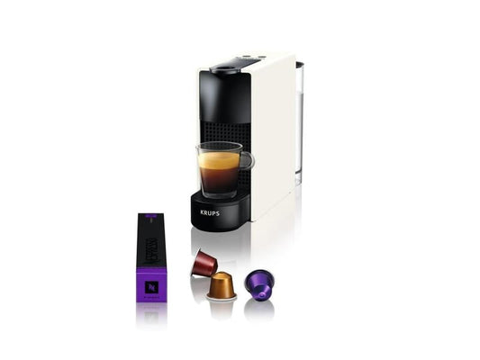 Krups | Kaffeemaschine Nespresso Essenza Mini | XN1101 Schwarz/Weiss