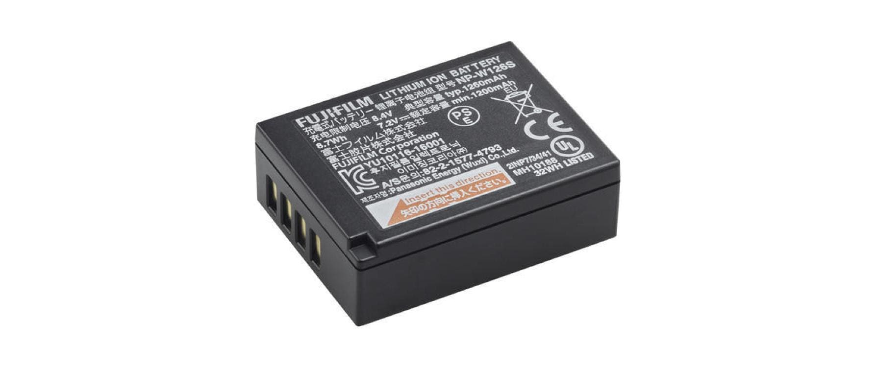 Fujifilm Lithium-Ionen-Akku NP-W126S