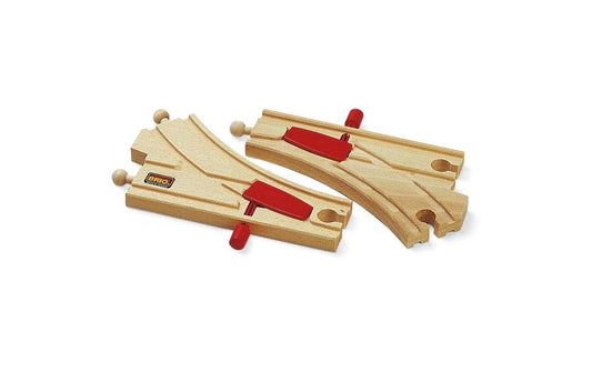 BRIO Mechanisches Weichenpaar