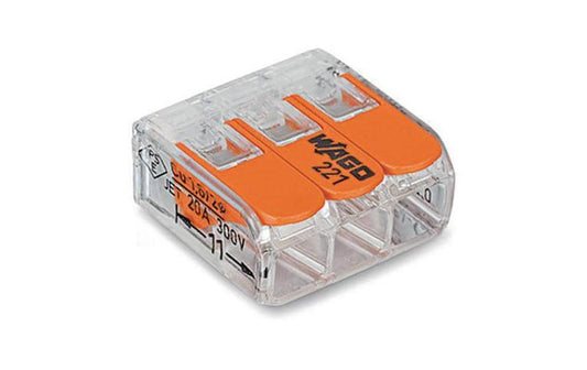WAGO, Verbindungsklemme COMPACT 3-fach, 50