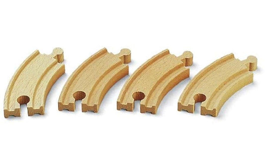 BRIO Kurze gebogene Gleise 90mm