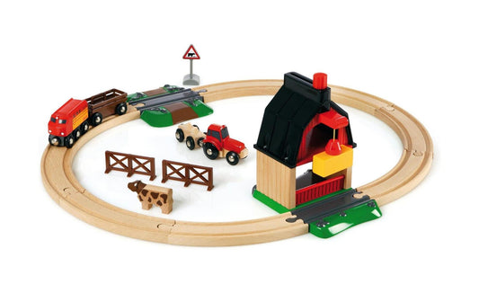 BRIO | Bahn Bauernhof Set | Alter: 3+ Teile: 20