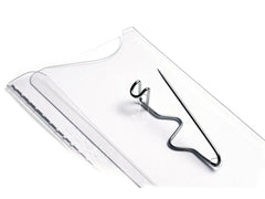 DURABLE | Namensschild m. Wellennadel 40x75mm | Pack à 100 Stück