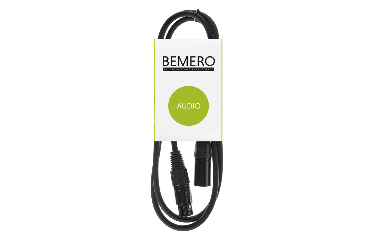 Bemero BAC4041-150BK XLRf - XLRm Kabel 1.5m