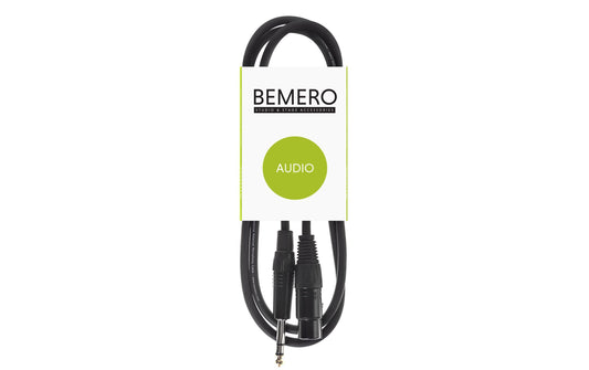 Bemero BAC4015-75BK XLRf-6.3 Klinken 0.75m