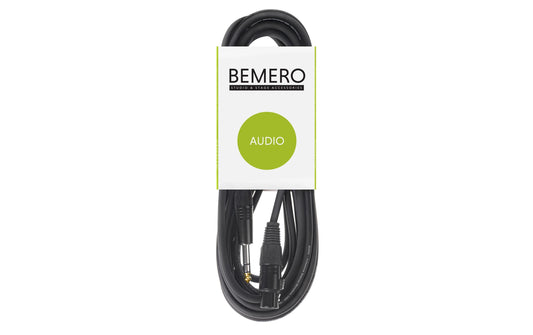 Bemero BAC4015-300BK XLRf - 6.3 Klinken 3m
