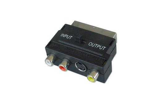 Scart Adapter auf Cinch / S-Video