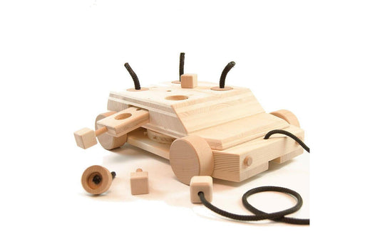 Hundespiele aus Holz Auto