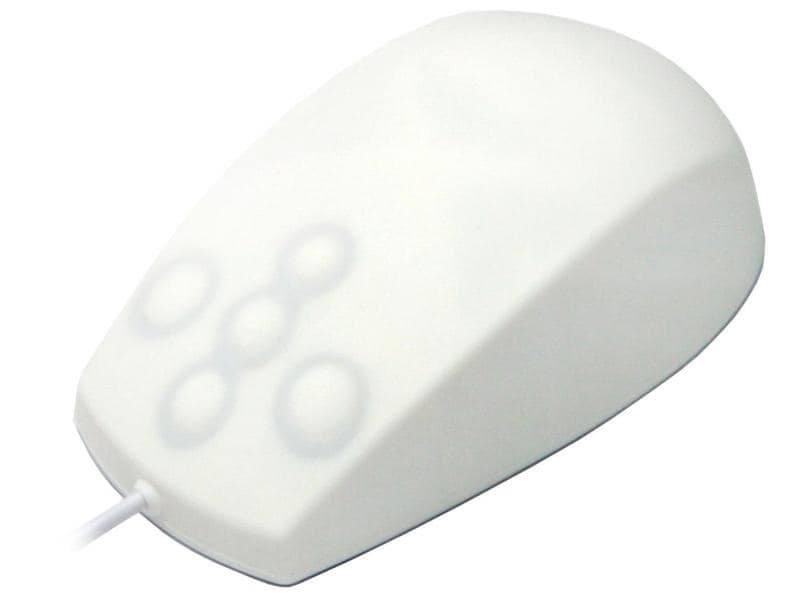 Contour Active Key | Active Key IP 68 Medical Mouse mittel | weiss, USB, desinfizierbare Maus