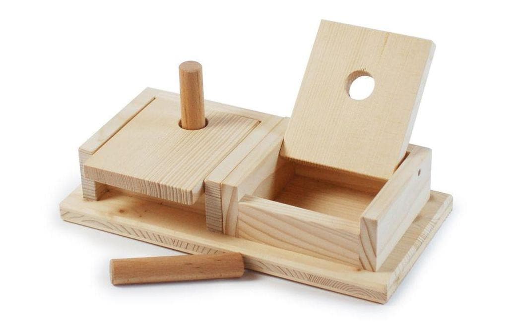 Hundespiele aus Holz Klappenspiel 1
