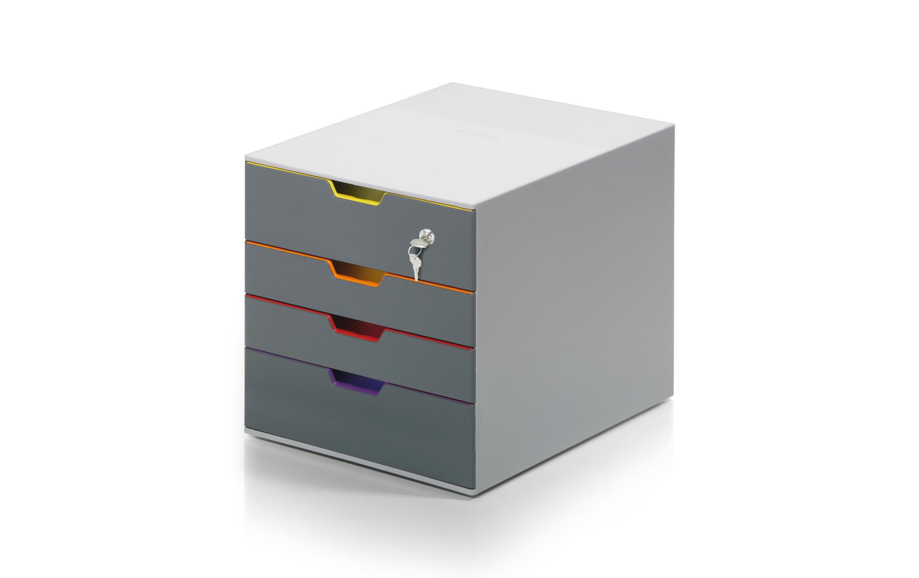 Durable Schubladenbox Varicolor Safe 6