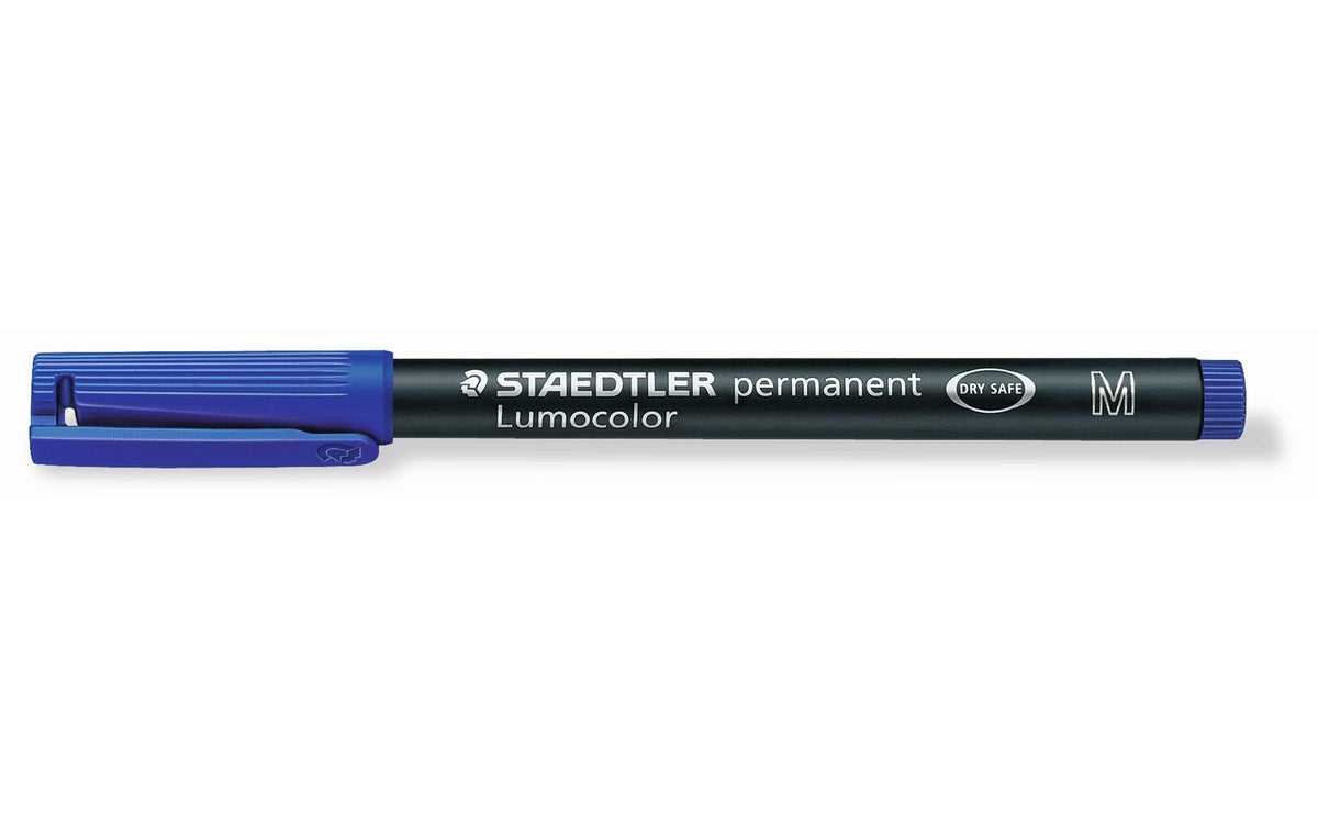 STAEDTLER 317 Folienstift Lumocolor M blau