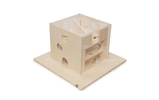 Katzenspiele aus Holz Katzenfummelhaus