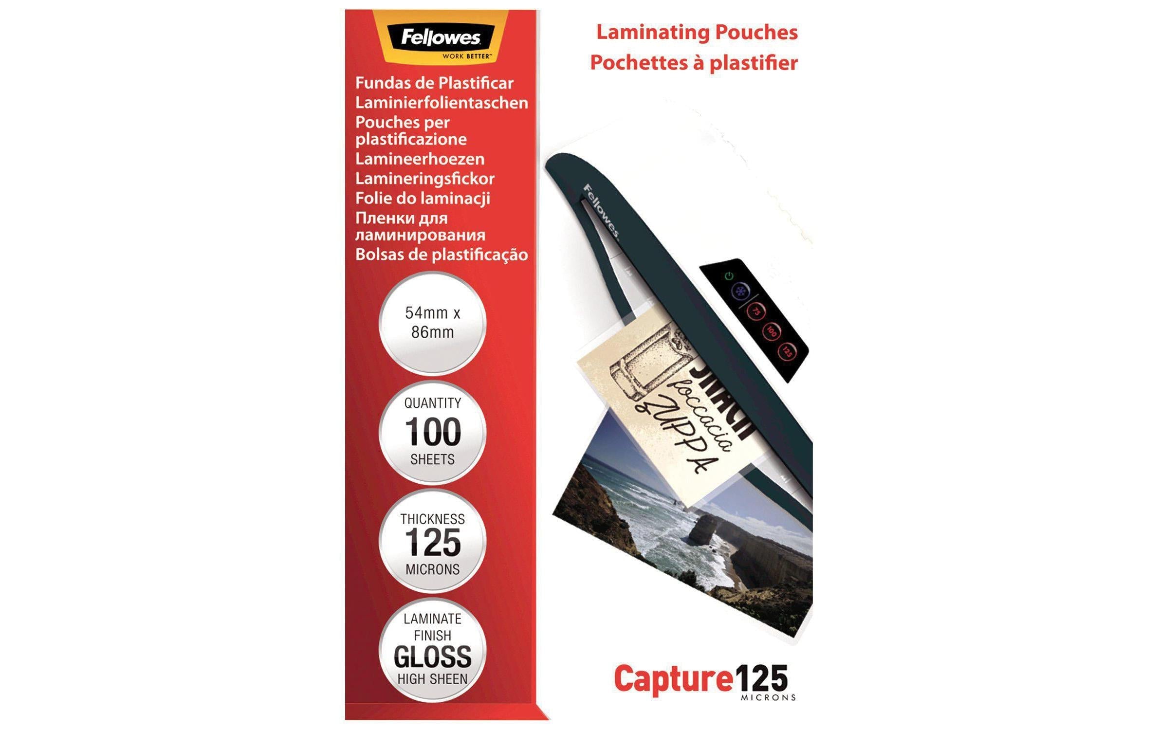 Fellowes Laminierfolien 125 Mikron