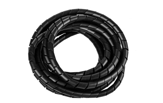 Plica, Spiroschlauch 5 m x 12 mm Schwarz