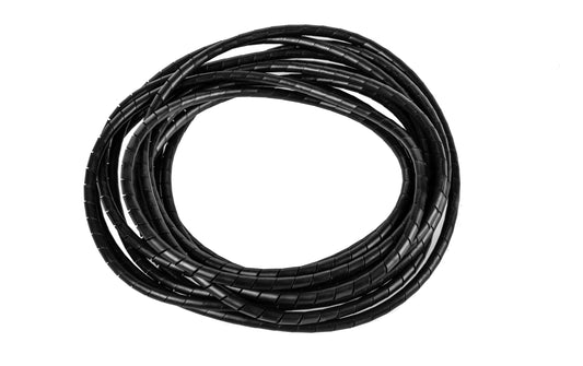 Plica, Spiroschlauch 5 m x 6 mm Schwarz
