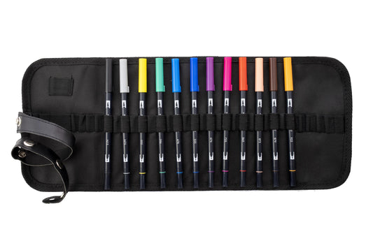 Tombow Dual Brush Rollerset Grundtöne