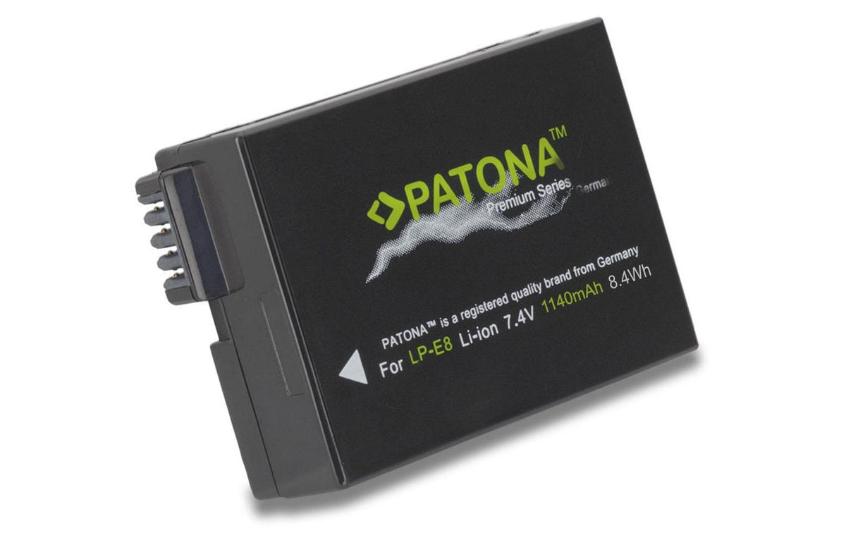 PATONA Premium Akku LP-E8, 1140 mAh / 7.4V