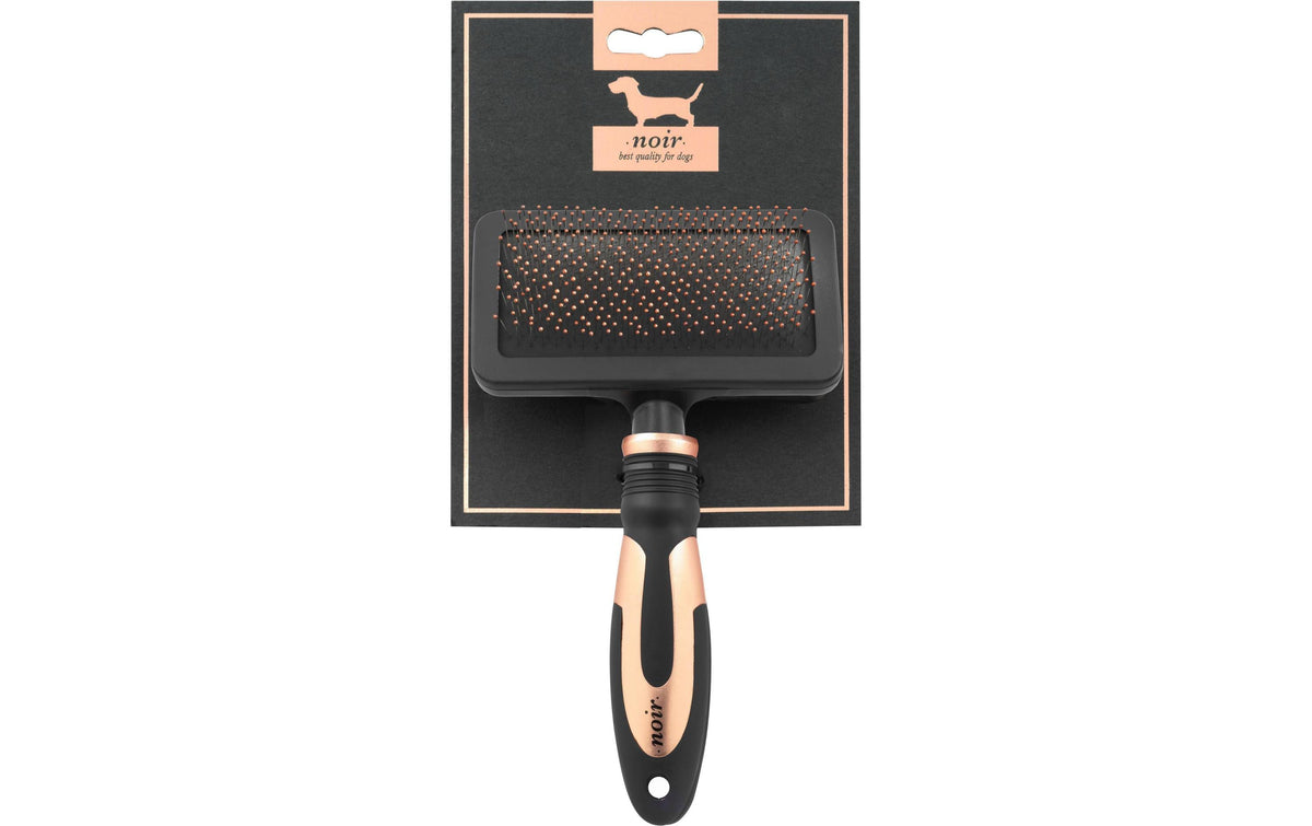 ebi Noir Soft Slicker Bürste L Inox