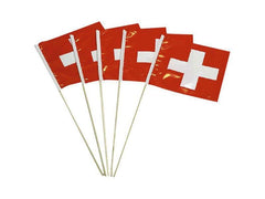 Haushaltsware | CH Plastik-Fahnen | 5er Pack