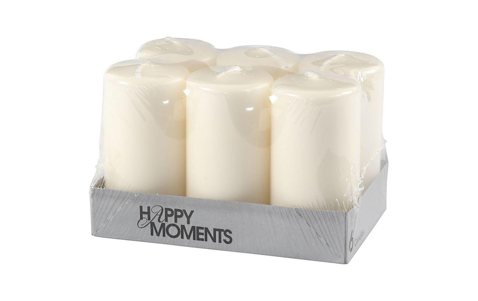 Creativ Company, Zylinderkerze Ø 5 cm Crème