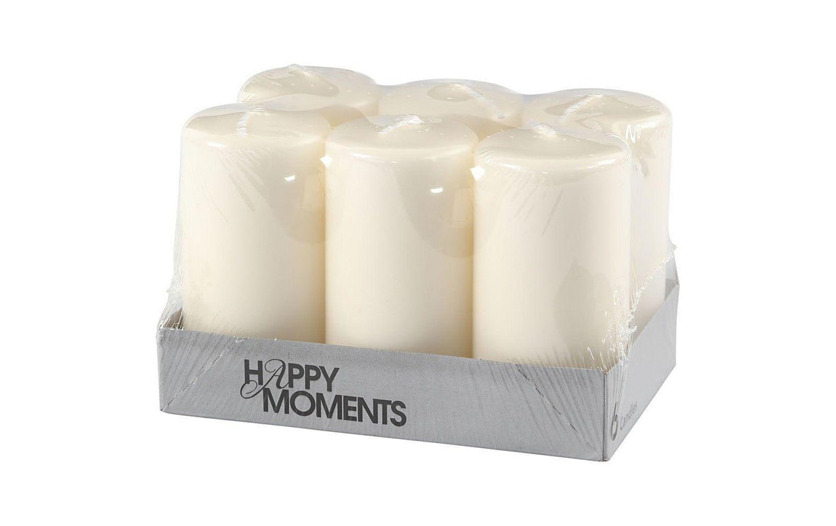 Creativ Company, Zylinderkerze Ø 5 cm Crème