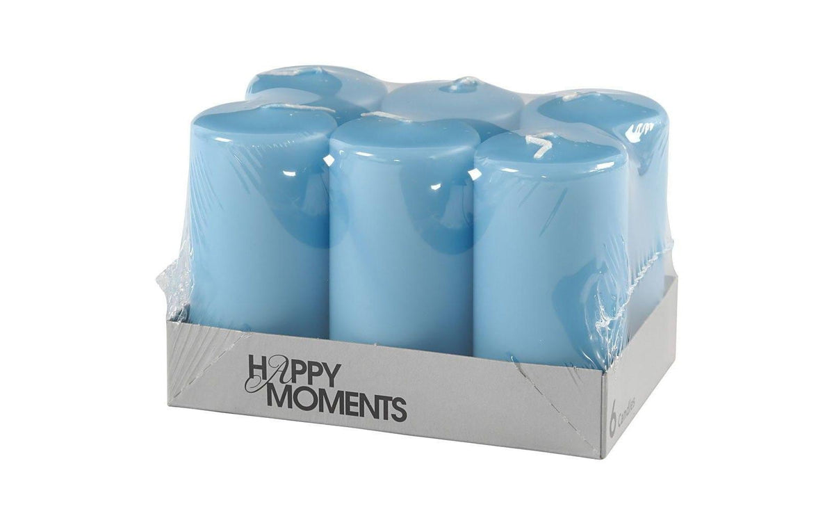 Creativ Company, Kerzenset Ø 5 cm Hellblau,
