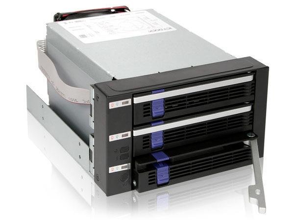 ICY DOCK | Backplane 3.5 MB153SP-B | Metall-Backplane 2HE, für 3-in-2 SATA-HDD