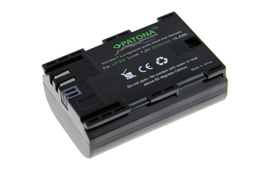 PATONA Akku LP-E6, 2000 mAh / 7.2V